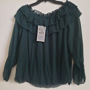 Off the shoulder blouse